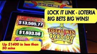 Lock it Link Loteria - BIG BONUS WINS! ($7.50 - $15.00 Bets)