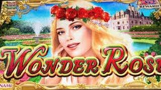 5c Denom $4.50 bet Wonder Rose slot machine Free Spin Bonus