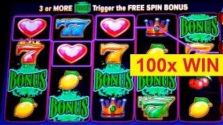 Jackpot Inferno Slot - 100x Big Win 5-SYMBOL Bonus Trigger!