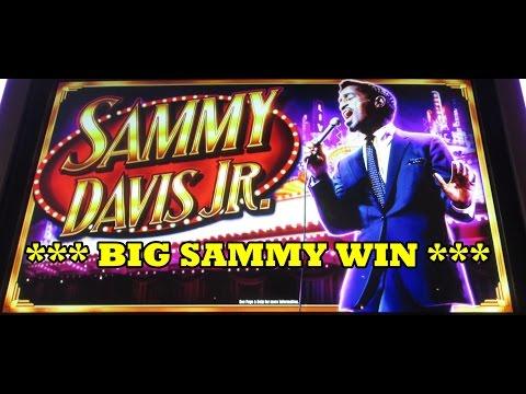 Sammy Davis Jr!  Big win!