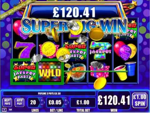£250 MEGA BIG WIN (250 X STAKE) SUPER JACKPOT PARTYT™ How to win at slots, Slot secrets, Machine