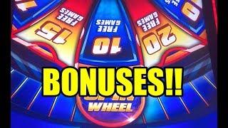 Bonuses: Jumpin Jalapenos Jackpots and Wild Fury slots