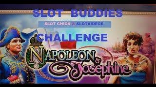 $100 Challenge Round 7!  - w/SlotVideos | Napoleon & Josephine | Nice Line Hit