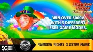 Rainbow Riches Cluster Magic slot by Barcrest