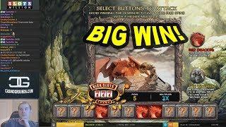 BIG WIN on Dragon Slot - £5 Bet