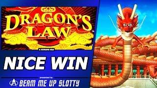 Dragon's Law Slot Bonus - Free Spins, Nice Win
