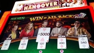 The Hangover Pretty Awesome Slot Machine-2 WIN IT ALL BACK! Bonuses