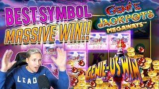 Genie Jackpots BIG WIN - Huge win with BEST SYMBOL - Online Casino