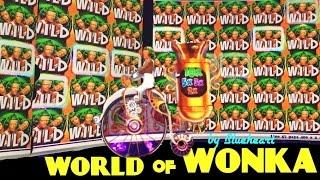 •CRAZY WILDS LINE UP!•  WORLD OF WONKA slot machine LIVE PLAY WITH BONUS WINS!