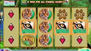 RUNNING WILD Video Slot Casino Game with an "EPIC WIN" FREE SPIN BONUS