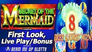 Secret of the Mermaid Slot - First Look, Free Spins Bonus in Lotus Land clone