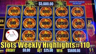Slots Weekly Highlights#110 for You who are busy⋆ Slots ⋆ High Limit Lightning Cash @ San Manuel & H