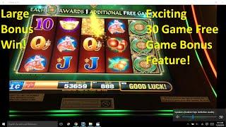30 Free Game Bonus! Fu Dao Le Slot Machine Action
