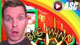 *BIG WIN!* RUBY SLIPPERS | HAPPY BIRTHDAY BRENT! GLINDA BUBBLES! Slot Machine Bonus (WMS)