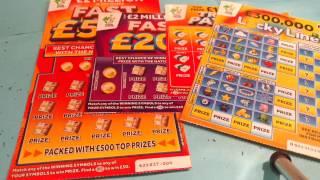Scratchcards....Eternal Flame...Game..FAST 500..FAST 200..TRIPLE PAYOUT..LUCKY LINES..CASH WORD