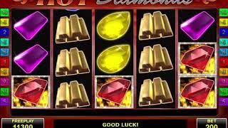 Hot Diamonds slot - Online Fruitmachine Review by Amatic