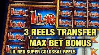 A HOWLING WIN ON MAX BET LIL RED RIDING HOOD SUPER COLOSSAL REELS AT RIVER SPRIT CASINO!!