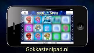 Disco Spins Gokkast op iPad en iPhone en op Android