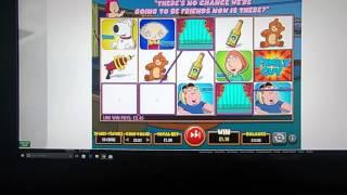 Family Guy Slot - Double or Nothing!!