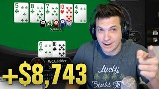 I'm Hitting STRAIGHT FLUSHES In $2,000 Cash Games!