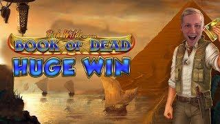 BIG WIN!!!! Book of Dead - Casino Games - Bonus round (Casino Slots) From Live Stream