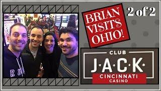 *2 of 2* Brian Visits Ohio Casino • LIVE PLAY • Slot Machine Pokies at JACK'S in Cincinnati
