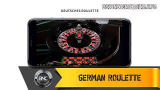 German Roulette slot by NetEnt Live
