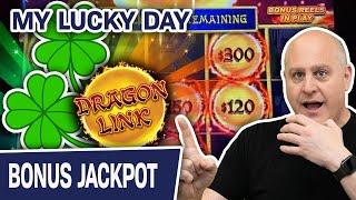 ⋆ Slots ⋆ MY LUCKY DAY at The Casino! ⋆ Slots ⋆ High-Limit Dragon Link Slot Machine Brings Me TWO HA