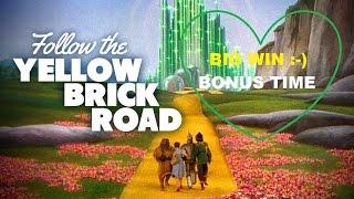 **BIG WIN** Follow the Yellow Brick Road | Free Games(Surprise Bonus Trigger Line Hit)