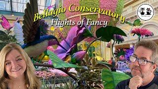 BELLAGIO CONSERVATORY - FLIGHTS OF FANCY - SUNDAY'S FELINE FOCUS