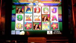 Tahiti slot machine line hit at Borgata casino