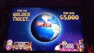 Willy wonka slot machine bonus big win