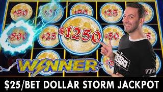 $25/BET Dollar Storm JACKPOT ⋆ Slots ⋆ Hard Rock Casino in Tulsa OK