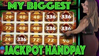 MY BIGGEST HANDPAY EVER on OUTBACK BUCKS MIGHTY CASH in VEGAS!