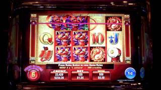 Dragon Lines slot bonus win at Parx Casino.