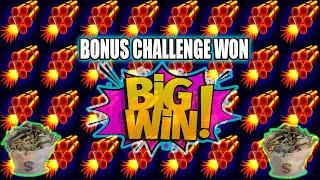 BIG WINS! WHEN YOUR ON A HOT ROLL BONUS CHALLENGE WON