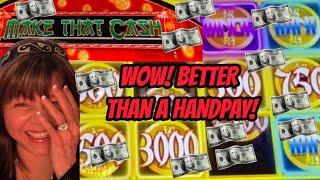 OMG! BETTER THAN A HANDPAY! INCREDIBLE SESSION-MAKE THAT CASH