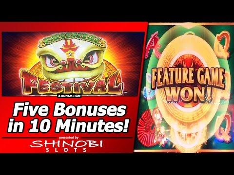 Oriental Festival Slot - 5 Free Spins Bonuses in 10 Minutes