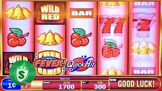Quick Hit Fever 95% slot machine, Max Bet on 2nd session