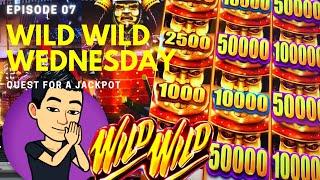 ⋆ Slots ⋆WILD WILD WEDNESDAY!⋆ Slots ⋆ QUEST FOR A JACKPOT [EP 07] ⋆ Slots ⋆ WILD WILD SAMURAI Slot 