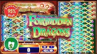 Forbidden Dragon slot machine, 95% payback, 2 sessions