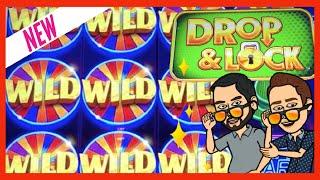 BRAND NEW Drop & Lock SLOT Deep Sea Magic! Trying new SLOTS with Palm Springs Spinners
