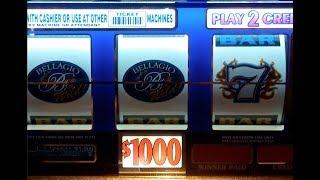 $150K Jackpot @Bellagio on a $1,000.00 Progressive Slot Machine  (No, NOT mine)
