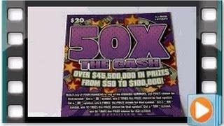 50X the Cash - $20 Illinois Lottery Instant Scratchcard