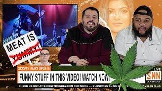 Robot Strippers, Weed Church, Angry Vegans, and a "Kardashian?" - Screwy News EP. 1