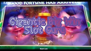 Unexpected! Very Big Win! Fu Dao Le Bonus w/ 2 Good Fortunes 1.28 Bet Slot Machine Hollywood Casino