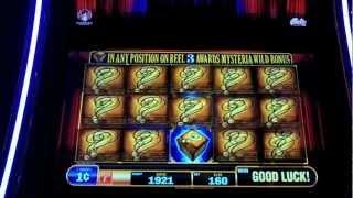 Bally - Mysteria Slot Bonus - Line Hit - Slot Machine Bonus