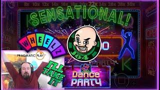 Huge Win From Dance Party Slot!!