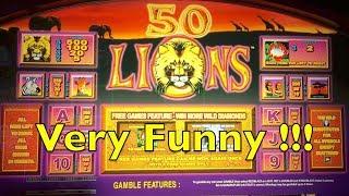 50 LIONS Slot Machine - Coinshow Bonus - Funny Crazy Game - Live Play