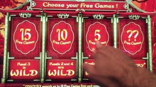 **NEW GAME** Dragons Temple BIG WINS! •Live Play w/BONUSES!• Slot Machine at Morongo in SoCal